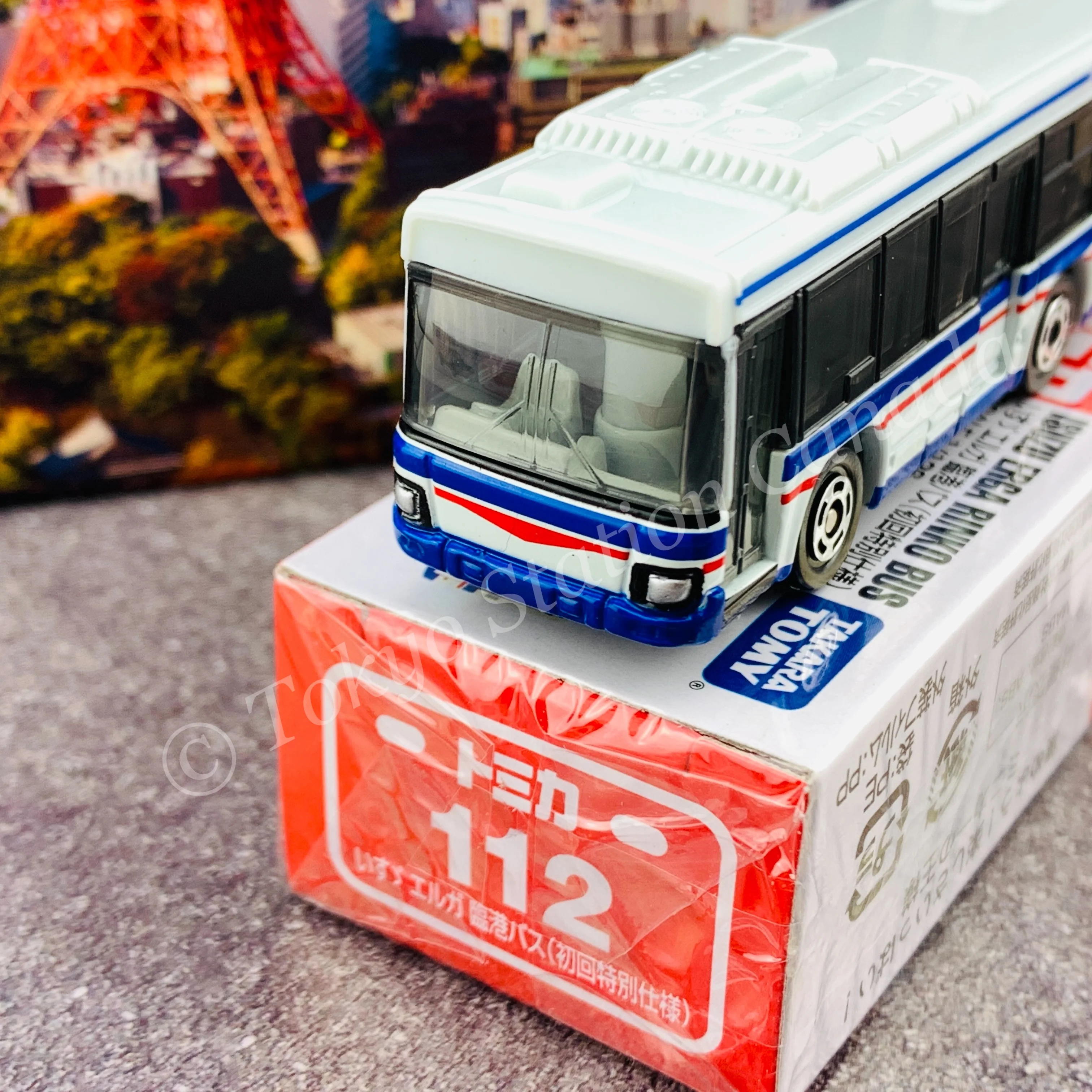 TOMICA 112 Isuzu Erga Rinko Bus First Edition 初回特別仕様 4904810160885 - Image 2