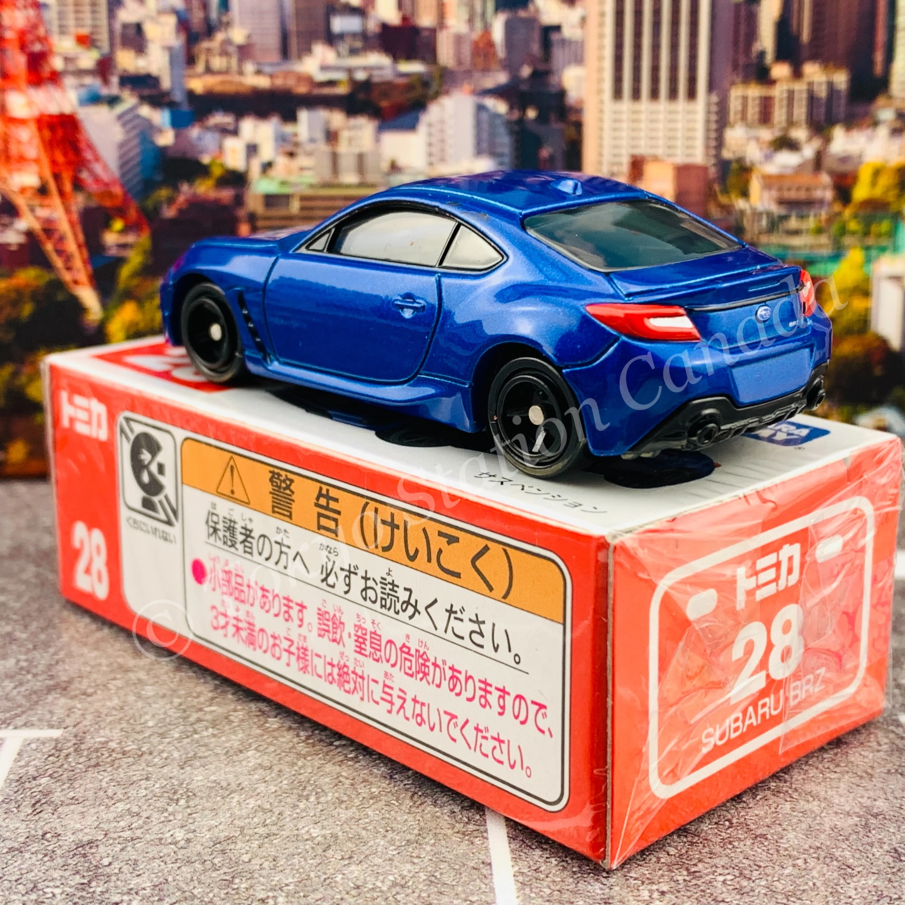 TOMICA 28 SUBARU BRZ 4904810175360 - Image 4