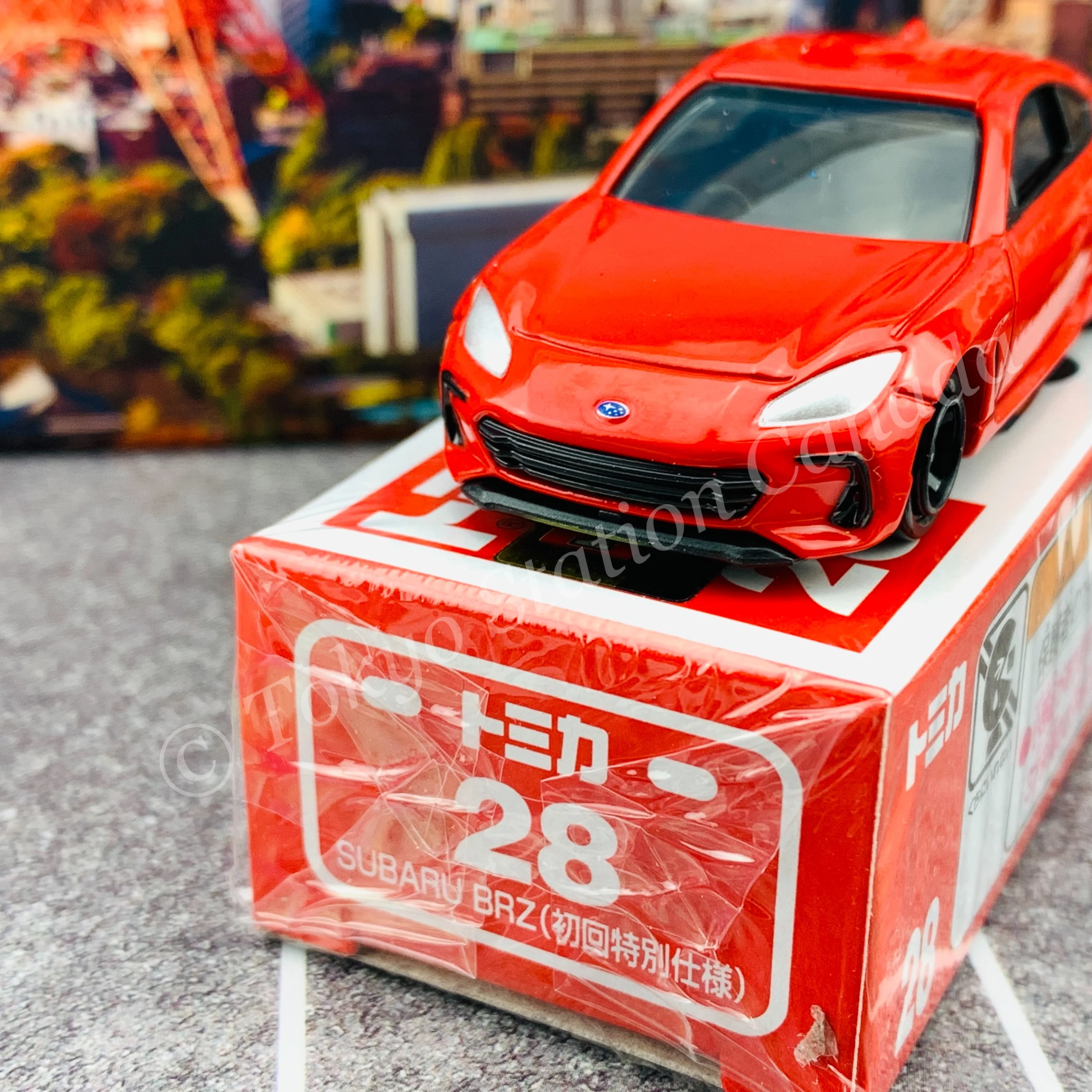 TOMICA 28 SUBARU BRZ First Edition 初回特別仕様 4904810175384 - Image 2