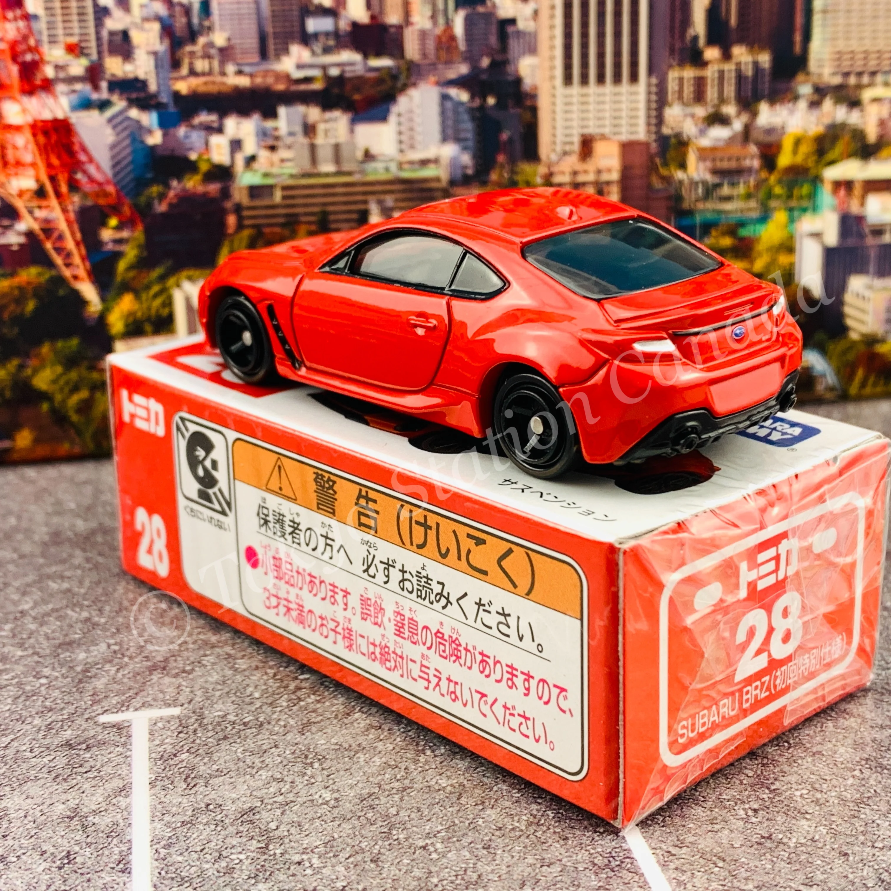 TOMICA 28 SUBARU BRZ First Edition 初回特別仕様 4904810175384 - Image 4