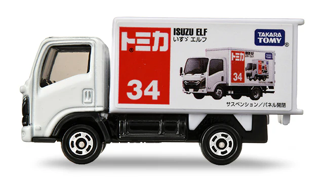 Tomica 34 Isuzu Elf - Image 3