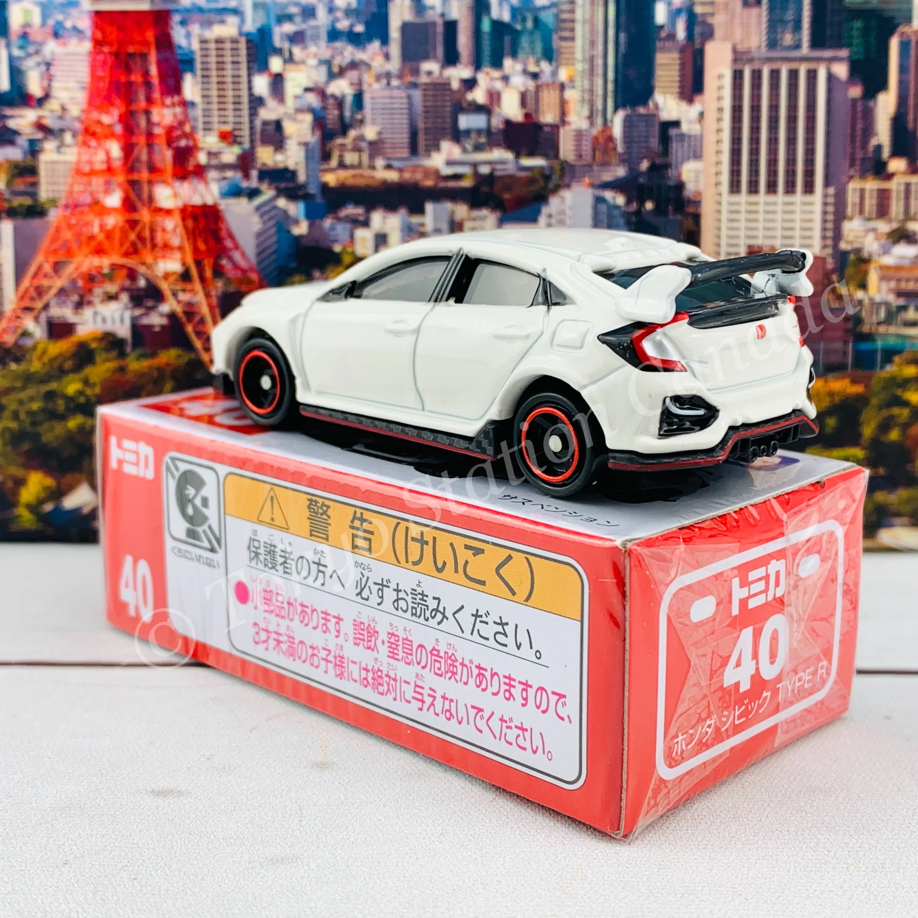 TOMICA 40 Honda Civic Type R 4904810156741 - Image 4