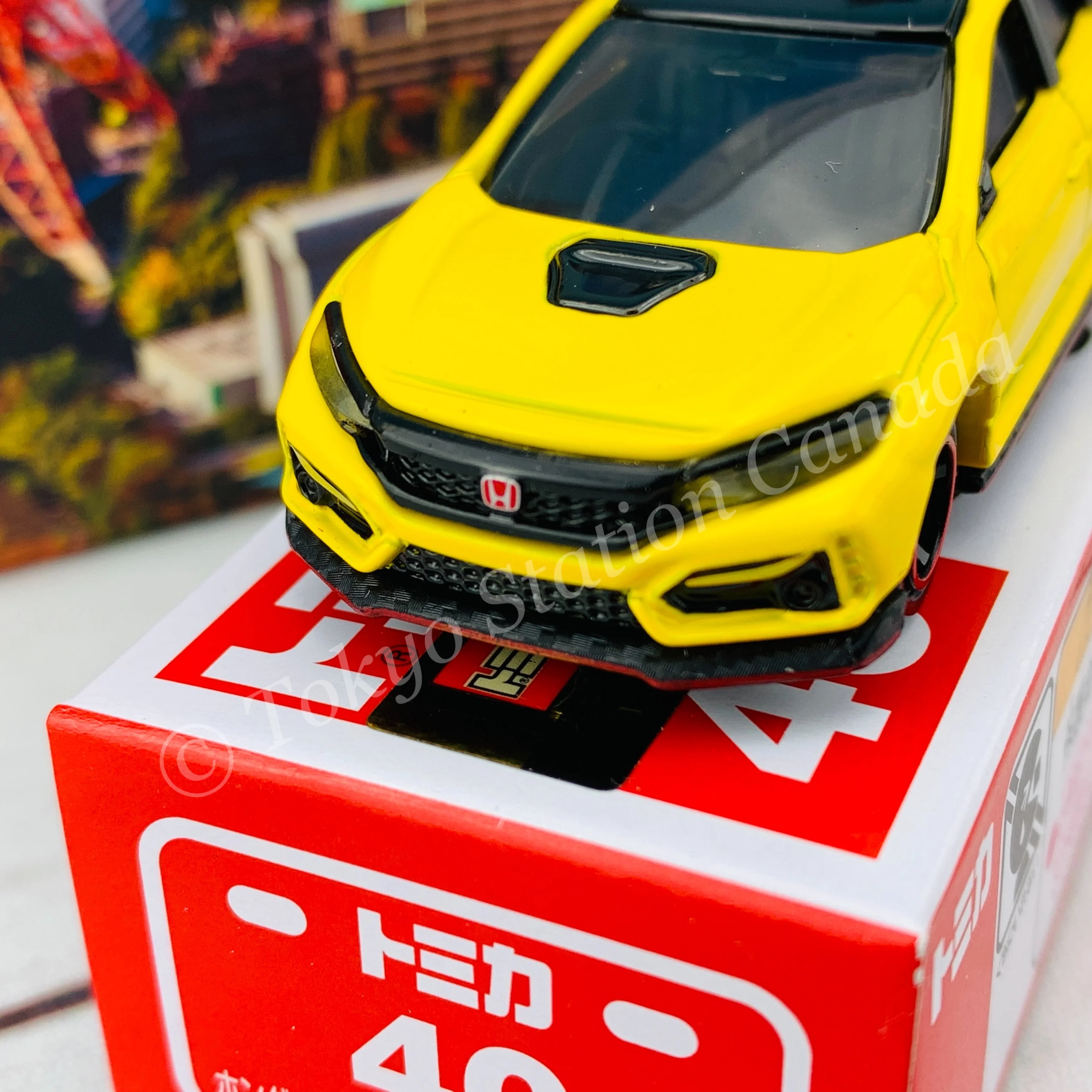 TOMICA 40 Honda Civic Type R First Edition 初回特別仕様 4904810156758 - Image 3