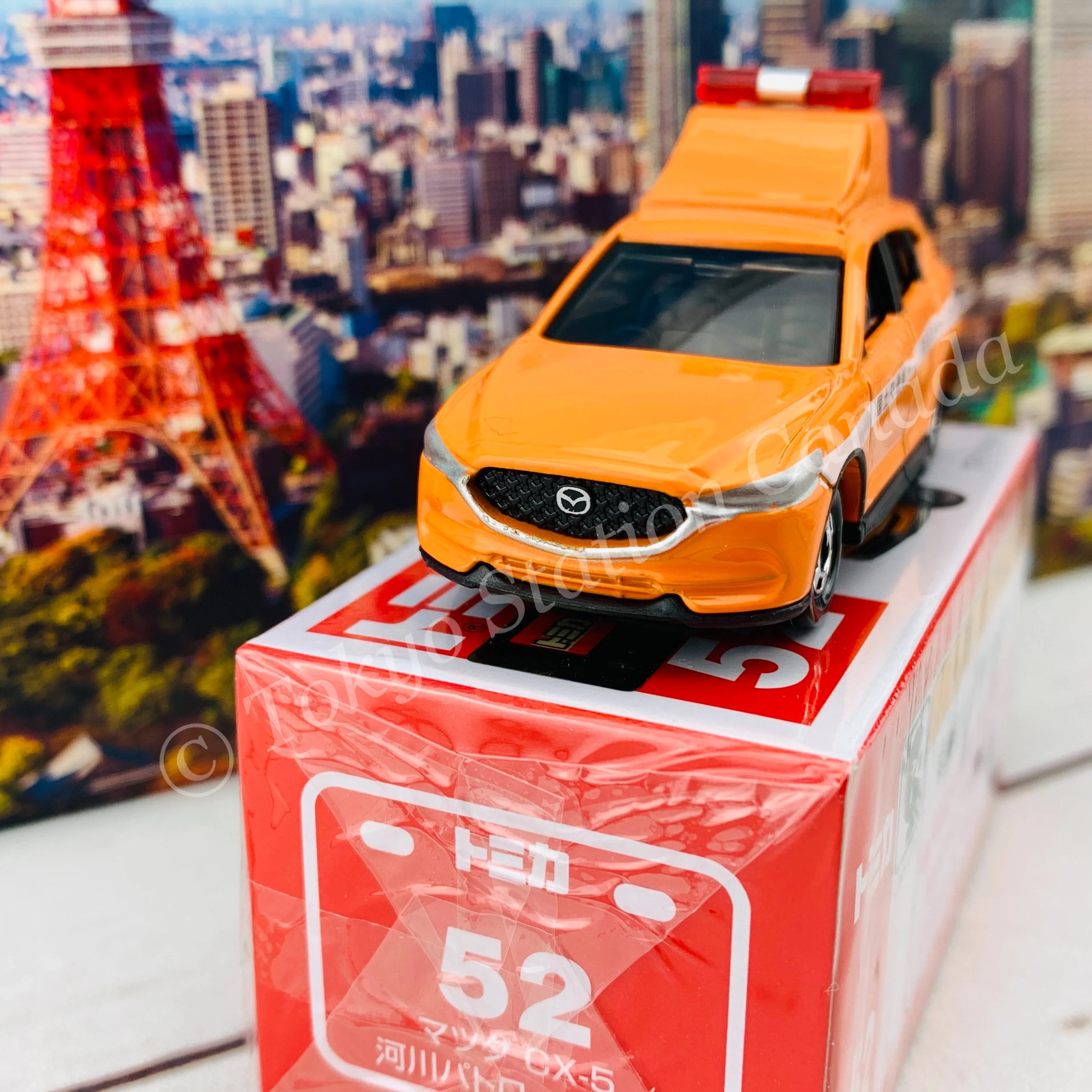 TOMICA 52 Mazda CX-5 River Patrol Car 4904810156888 - Image 3