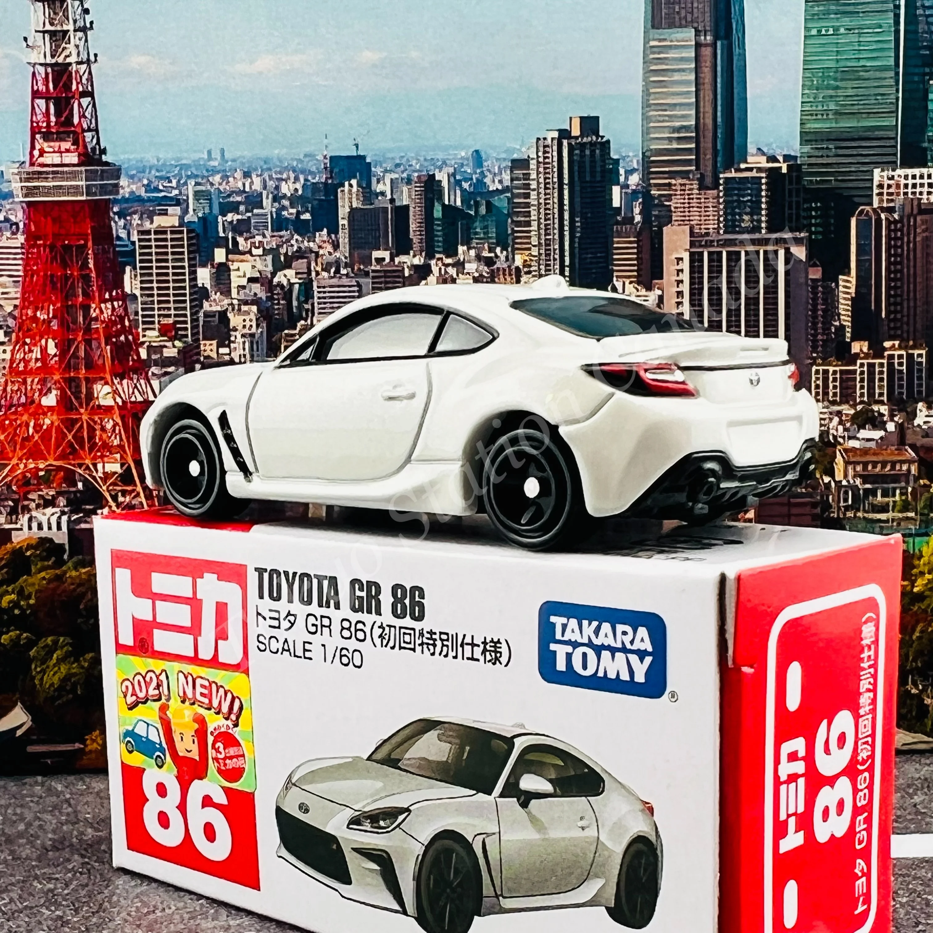 TOMICA 86 Toyota GR 86 First Edition 初回特別仕様 4904810174660 - Image 3