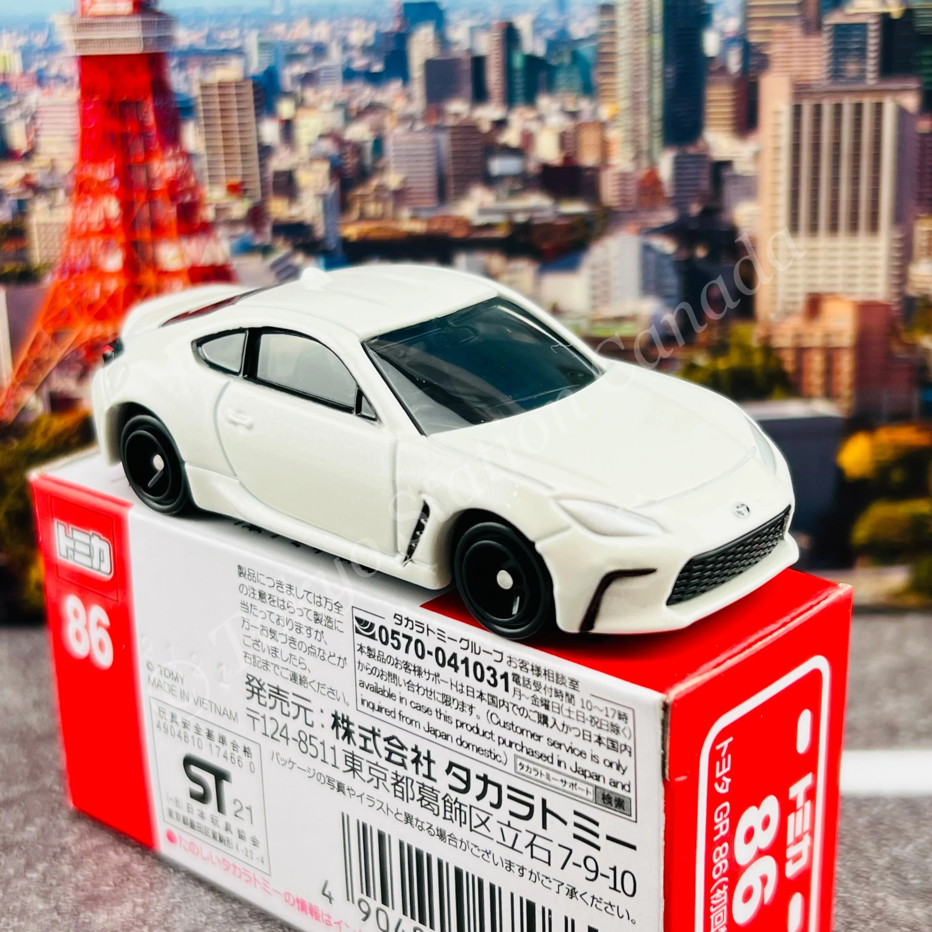 TOMICA 86 Toyota GR 86 First Edition 初回特別仕様 4904810174660 - Image 4