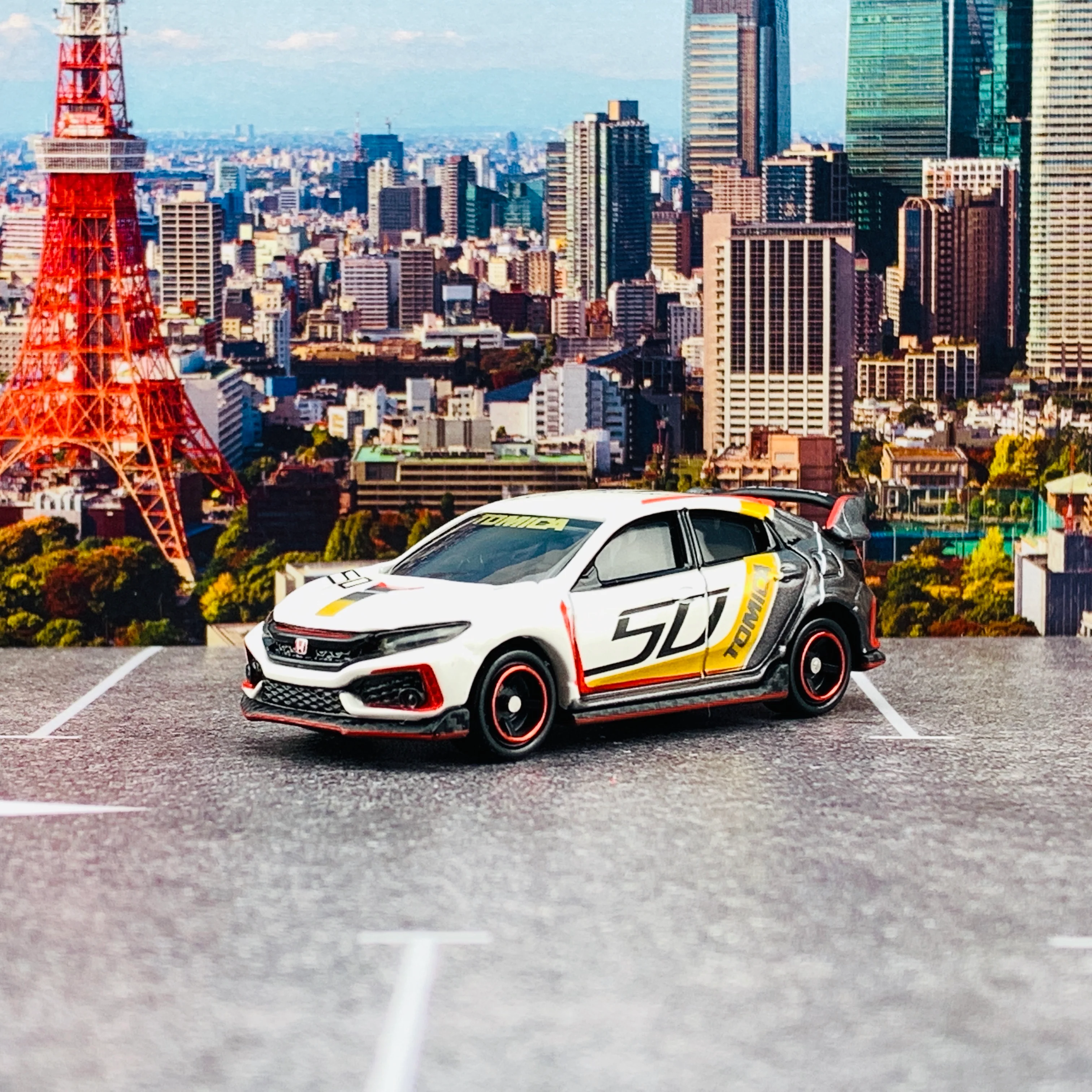 TOMICA HONDA CIVIC TYPE R TOMICA 50TH ANNIVERSARY DESIGNED BY HONDA - Image 6