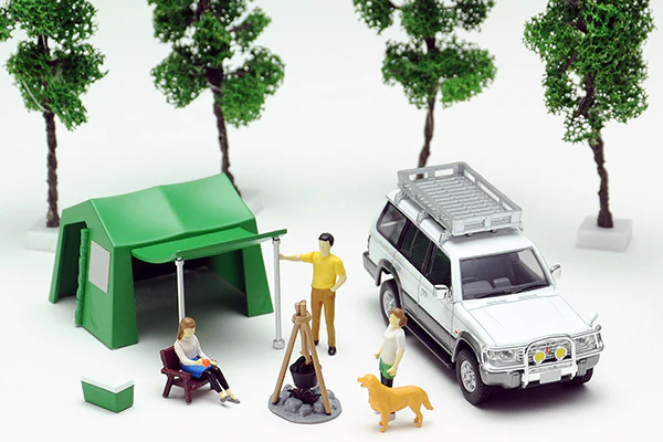 Tomica Limited Vintage NEO 1/64 Diocolle 64 # Car Snap 01a Camp - Image 4