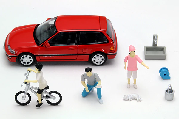 Tomica Limited Vintage NEO 1/64 Diocolle 64 # Car Snap 02a Car Washing - Image 2