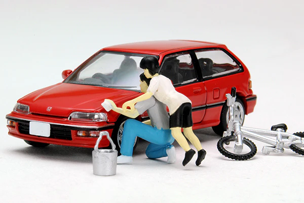 Tomica Limited Vintage NEO 1/64 Diocolle 64 # Car Snap 02a Car Washing - Image 3
