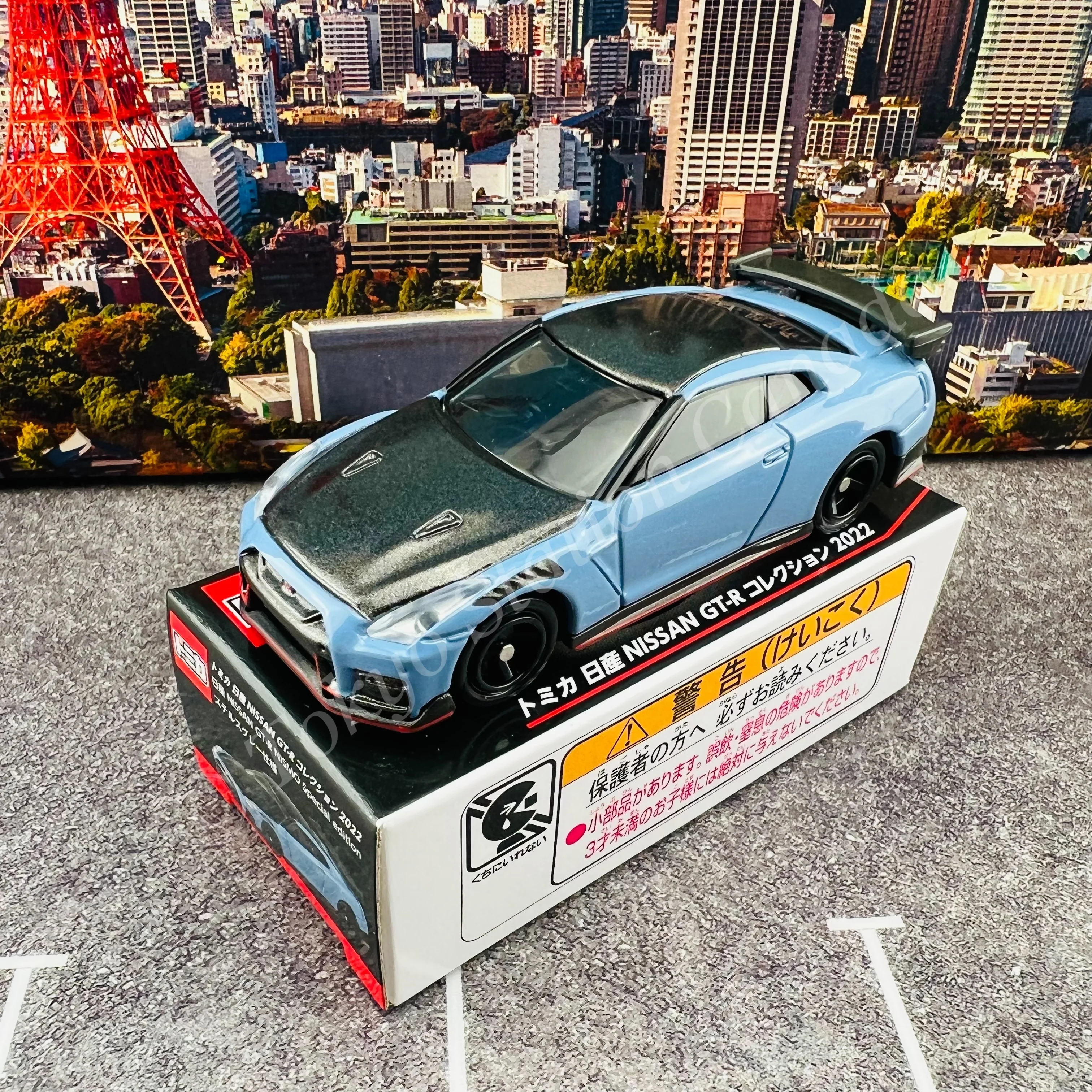 TOMICA NISSAN GT-R Collection 2022 NISSAN GT-R NISMO Special edition Stealth Gray - Image 2