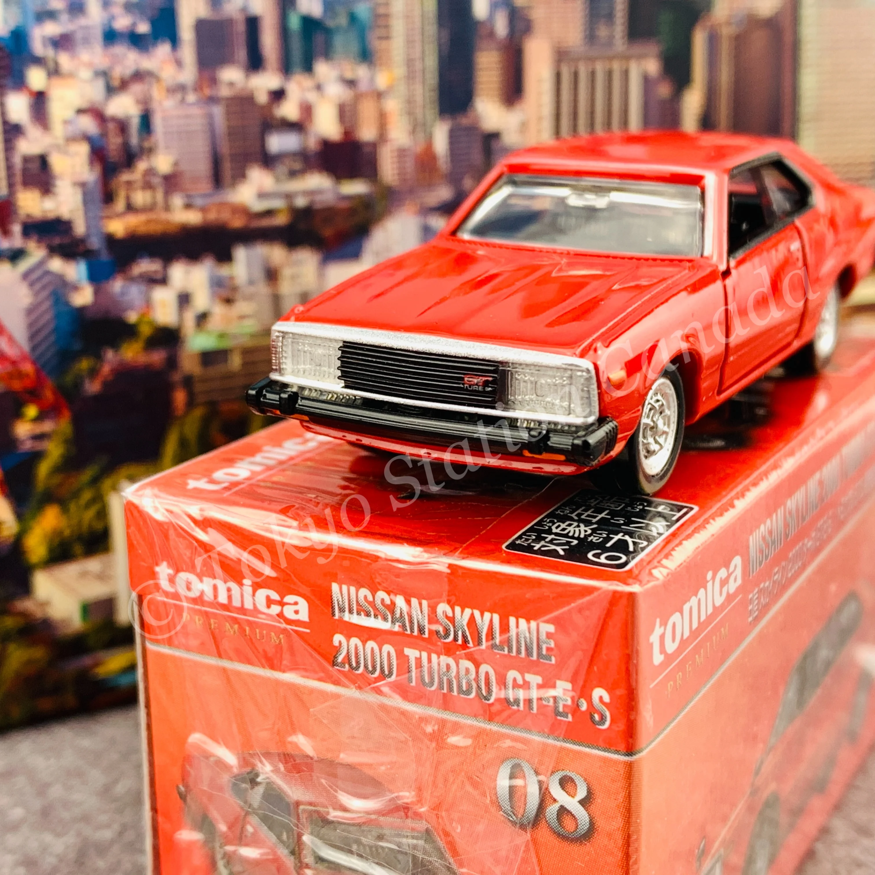 Tomica Premium 08 Nissan Skyline 2000 Turbo GT-E.S (Tomica Premium Release Commemorative Specificationトミカプレミアム発売記念仕様) - Image 2
