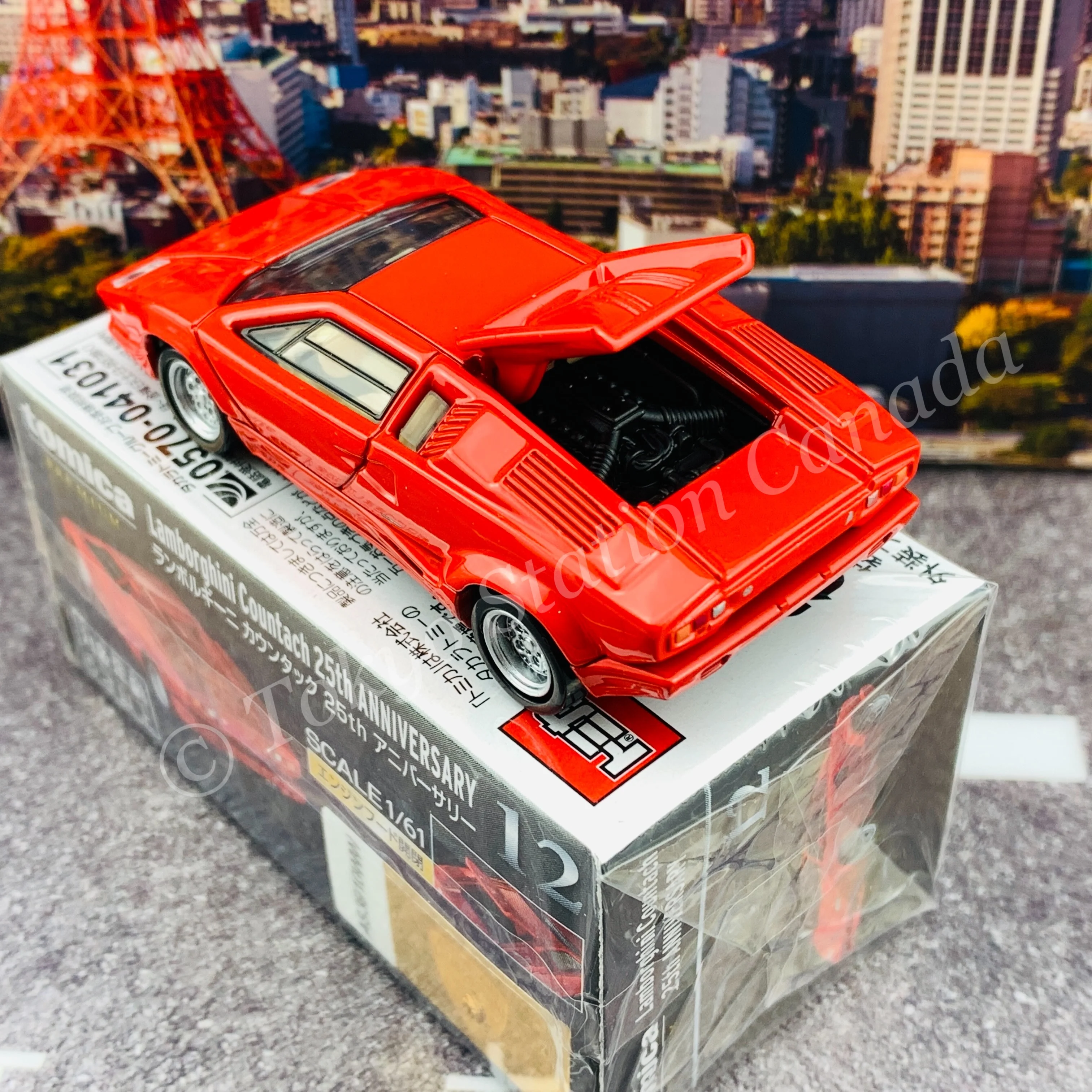 Tomica Premium 12 Lamborghini Countach 25th Anniversary - Image 3
