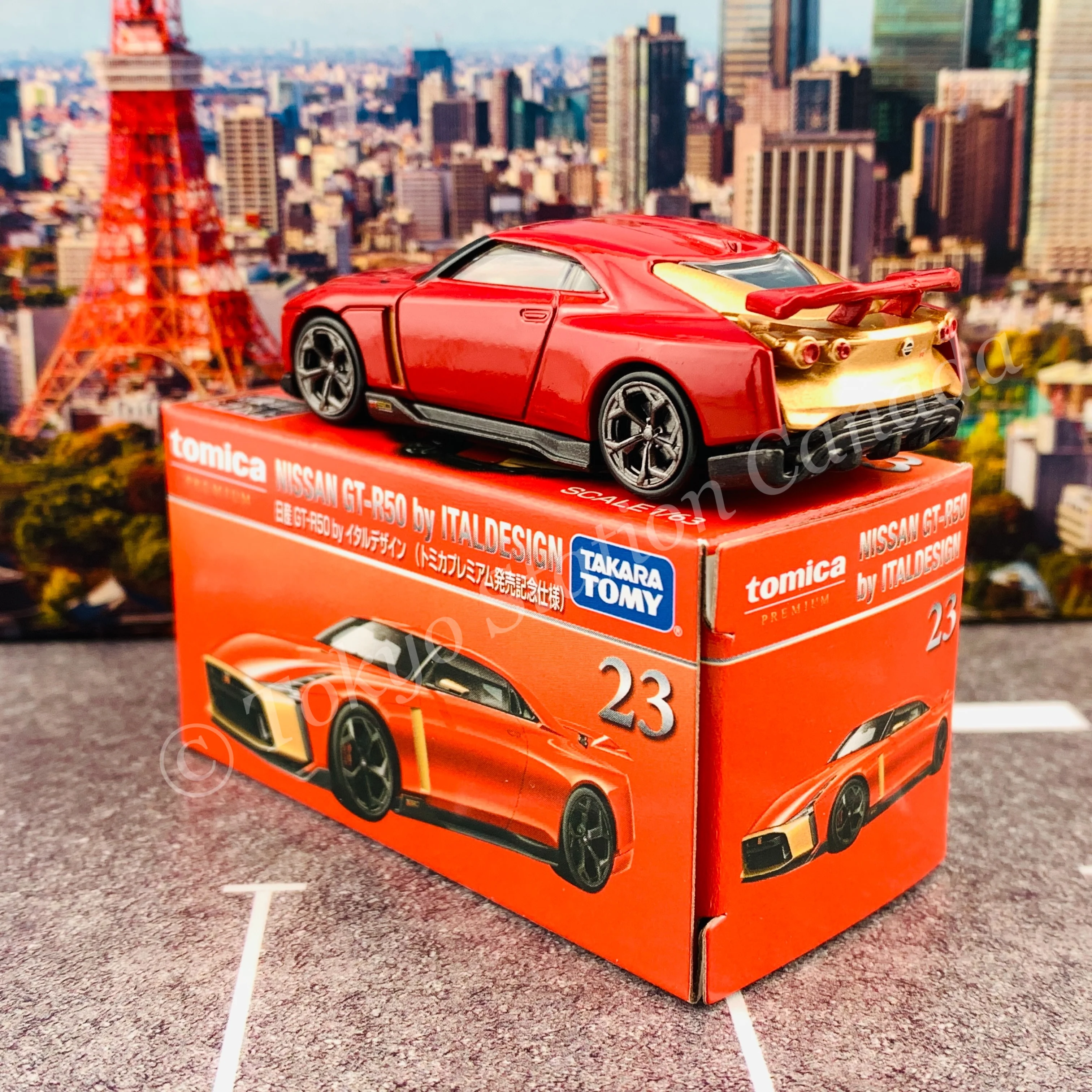 Tomica Premium 23 Nissan GT-R50 by Italdesign (Tomica Premium Release Commemorative Specificationトミカプレミアム発売記念仕様) - Image 4