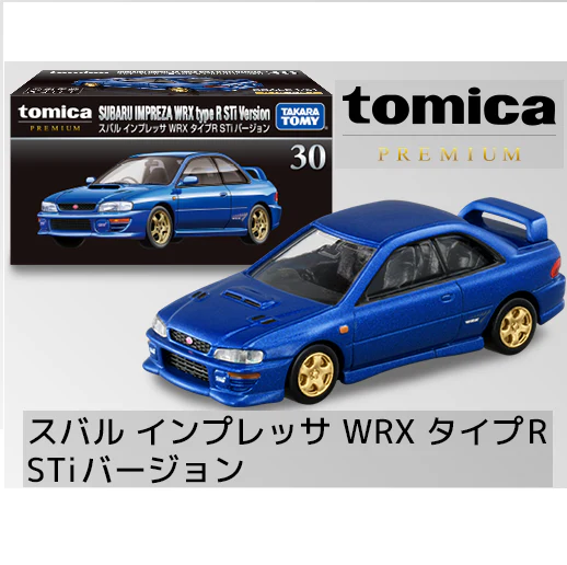 Tomica Premium 30 Subaru Impreza WRX Type R STi Version - Image 5