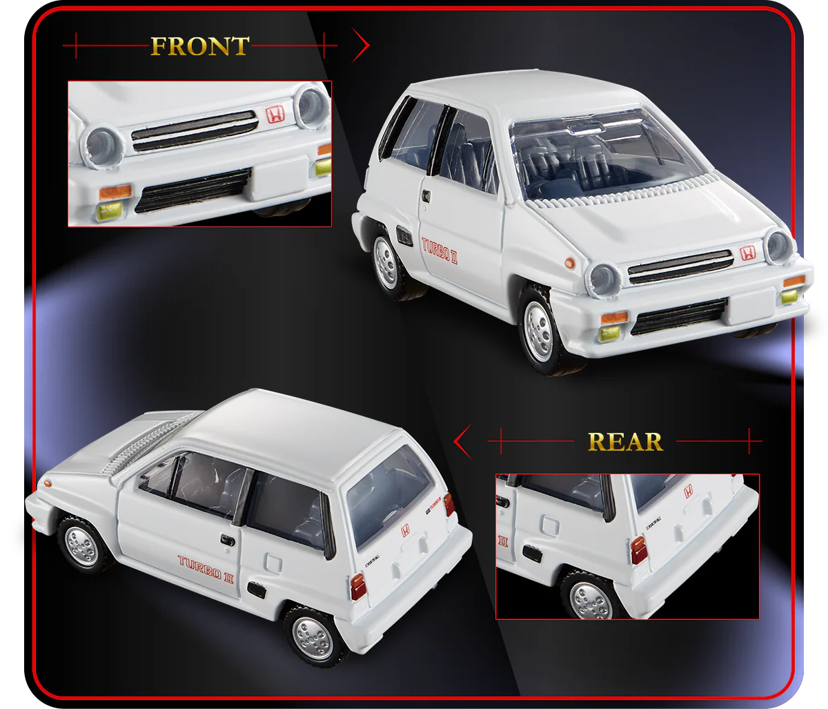 Tomica Premium 35 Honda City Turbo II  "Tomica Premium Release Commemorative Specification" - Image 5