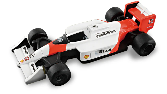 Tomica Premium Racing McLaren Honda MP4/4 No.12 (Ayrton Senna) - Image 2