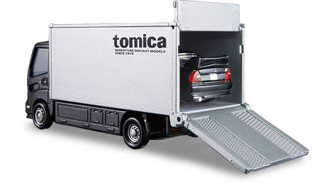 Tomica Premium Tomica Transporter Mitsubishi Lancer Evolution VI GSR - Image 2