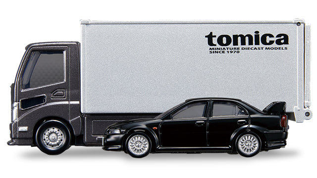 Tomica Premium Tomica Transporter Mitsubishi Lancer Evolution VI GSR - Image 3