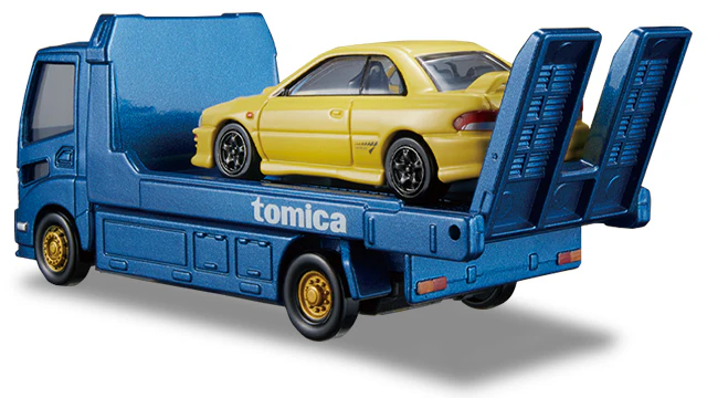 Tomica Premium Tomica Transporter Subaru Impreza WRX Type R STi version - Image 2