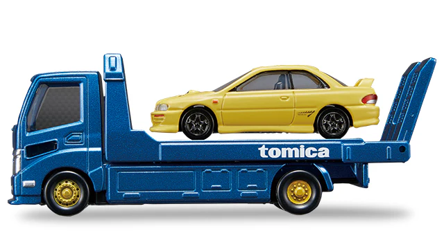 Tomica Premium Tomica Transporter Subaru Impreza WRX Type R STi version - Image 3