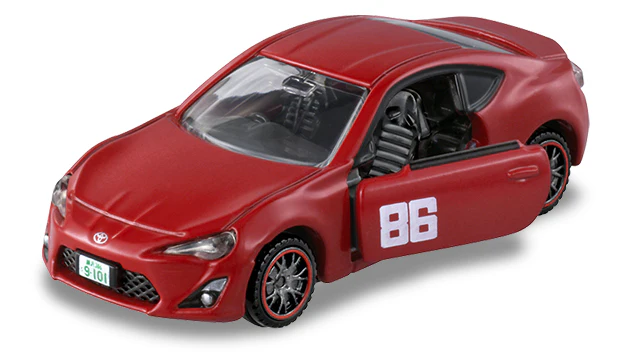 Tomica Premium Unlimited 04 MF Ghost Toyota 86 GT (Natsuko Katagiri) - Paper Box Packaging - Image 2