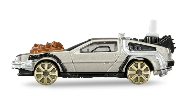 Tomica Premium Unlimited Back to the Future Time Machine (PART 3/Train Wheels Ver.) - Image 2