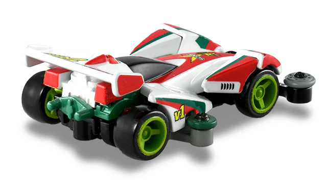 Tomica Premium Unlimited Bakusou Kyodai Let's & Go!! Mini 4WD Vanguard Sonic - Image 4