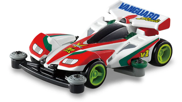 Tomica Premium Unlimited Bakusou Kyodai Let's & Go!! Mini 4WD Vanguard Sonic - Image 5