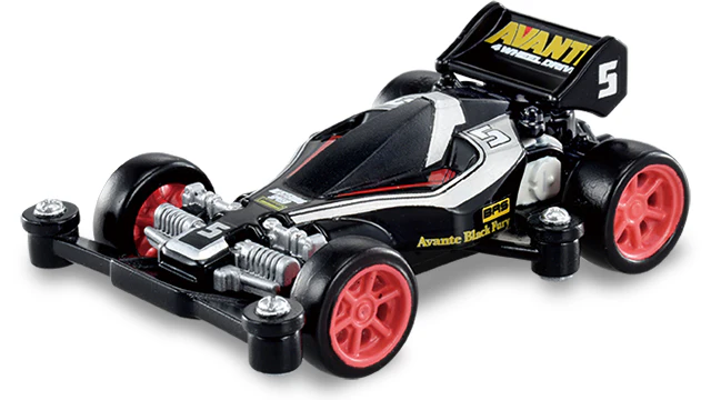 Tomica Premium unlimited Mini 4WD Avante Jr. Black Edition - Image 4