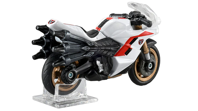 Tomica Premium Unlimited Shin Kamen Rider Cyclone (Kamen Rider No. 2 ver.) - Image 6