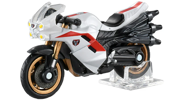 Tomica Premium Unlimited Shin Kamen Rider Cyclone (Kamen Rider No. 2 ver.) - Image 7