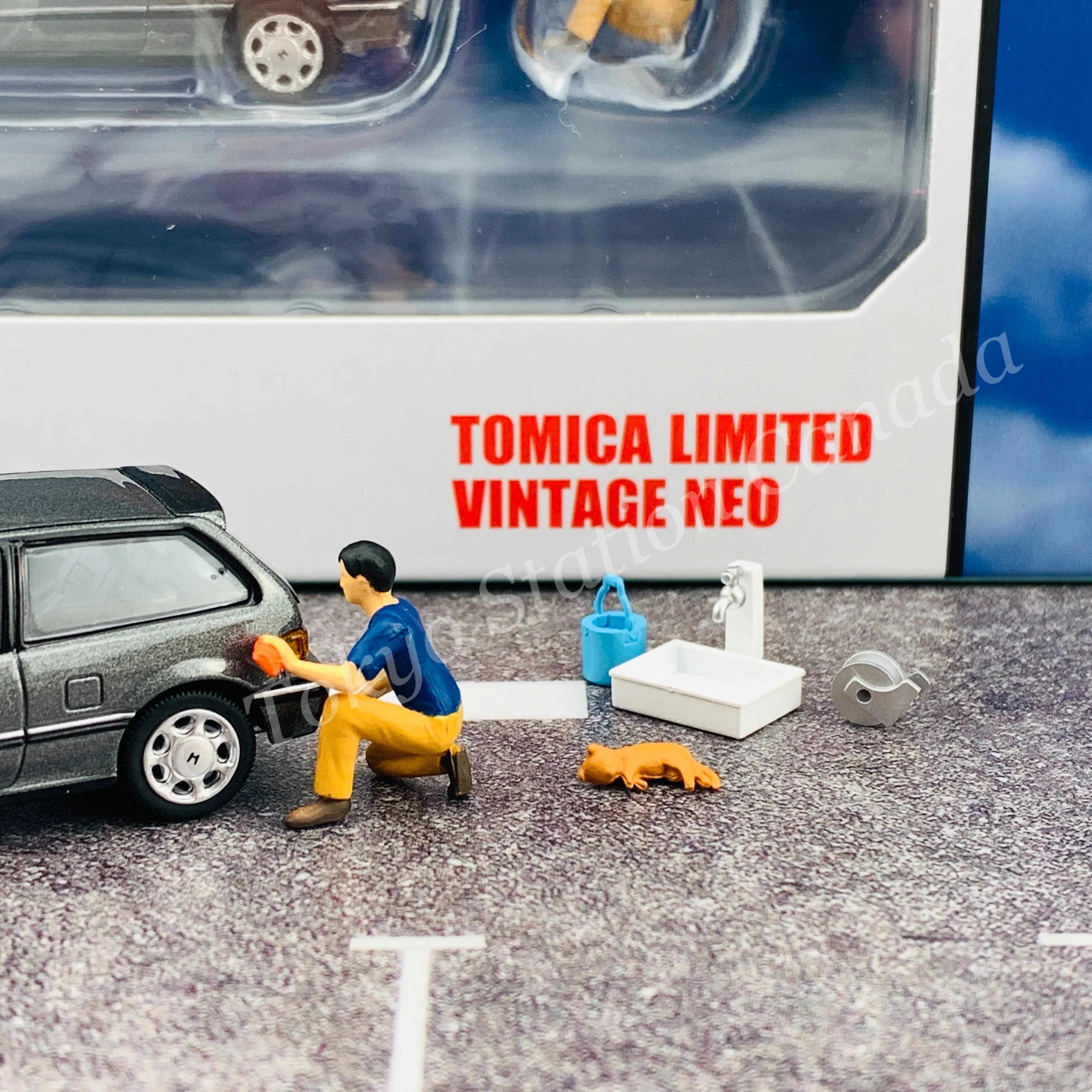 Tomytec Limited Vintage Neo 1/64 Diocolle 64 #02b Car wash 4543736314875 - Image 4