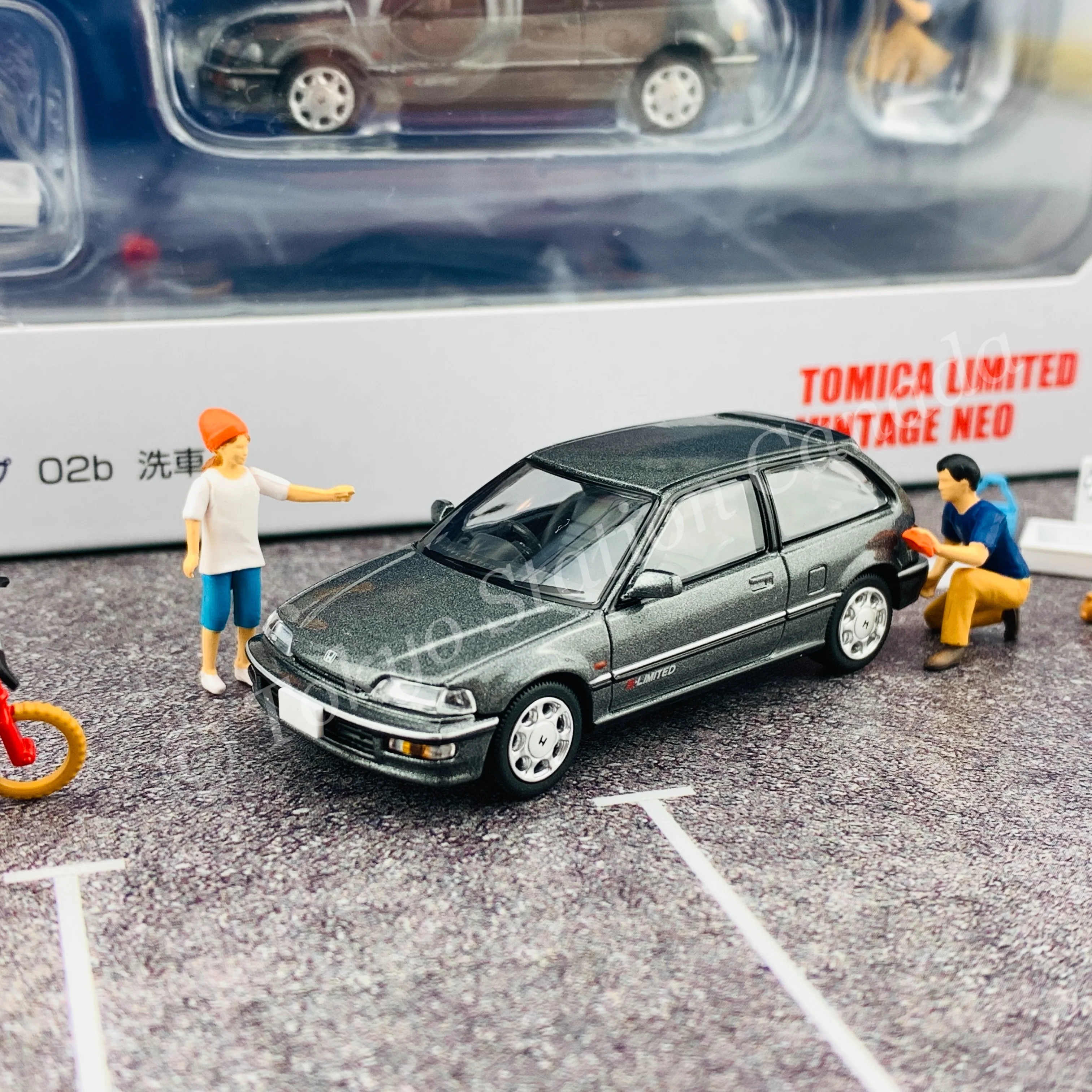 Tomytec Limited Vintage Neo 1/64 Diocolle 64 #02b Car wash 4543736314875 - Image 6