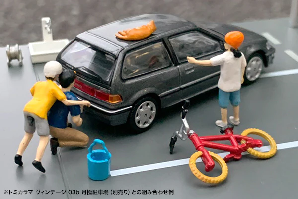 Tomytec Limited Vintage Neo 1/64 Diocolle 64 #02b Car wash 4543736314875 - Image 8