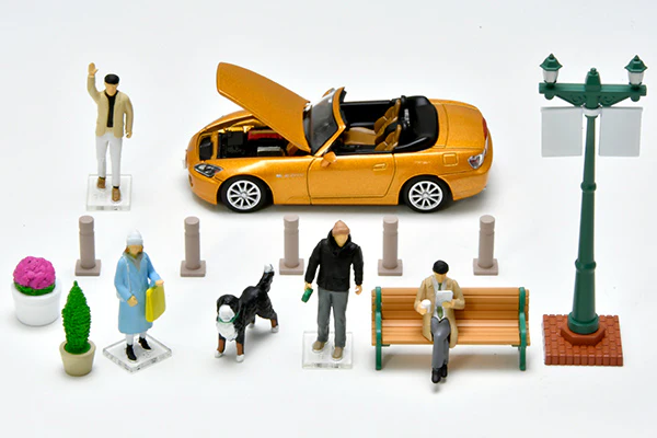 TOMYTEC 1/64 Diocolle 64 Car Snap 22a Urban Town Scene - Image 3