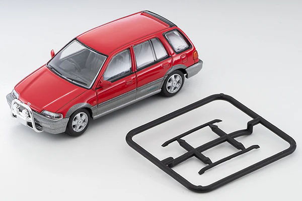 TOMYTEC 1/64 Diocolle 64 Car Snap 23a Street Live (Honda Civic Shuttle Beagle included) - Image 2