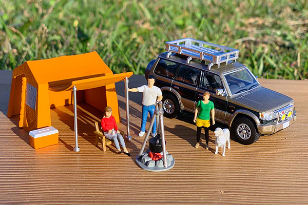 Tomytec 1/64 Diocolle 64 Carsnap 01b Camp 4543736314790 - Image 9