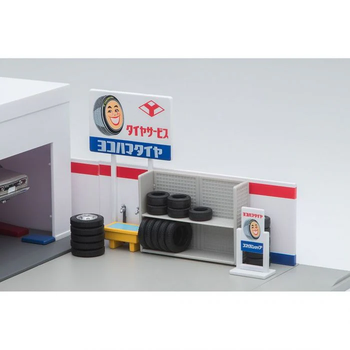 Tomytec 1/64 TOMICARAMA 05A Tire Shop YOKOHAMA TIRE - Image 9