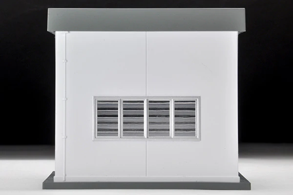 Tomytec 1/64 Tomicarama Vintage 08b Garage WHITE - Image 6