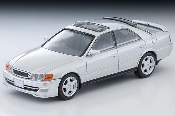 TOMYTEC 1/64 Tomicarama Vintage 13a Daikoku Parking Area Mat B with Toyota Chaser 2.5 Tourer V 1998 - Image 2