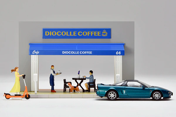 TOMYTEC Diocolle 64 Car Snap 21a Cafe Terrace - Image 2