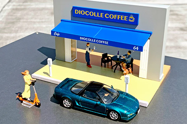 TOMYTEC Diocolle 64 Car Snap 21a Cafe Terrace - Image 3
