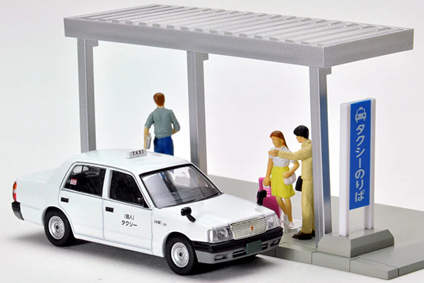 Tomytec Limited Vintage Neo 1/64 Diocolle 64 #Car Snap 04a Taxi Stand 4543736312345 - Image 7