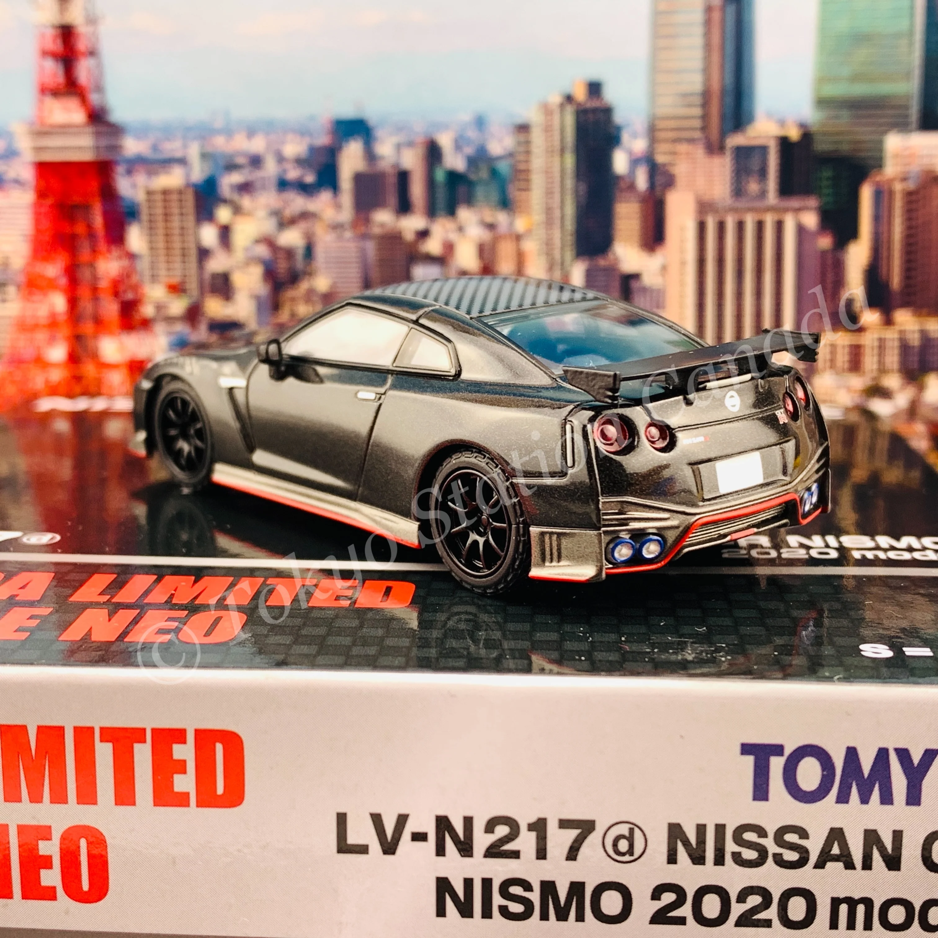 Tomytec Limited Vintage Neo 1/64 NISSAN GT-R NISMO 2020 model (Black) LV-N217d - Image 5