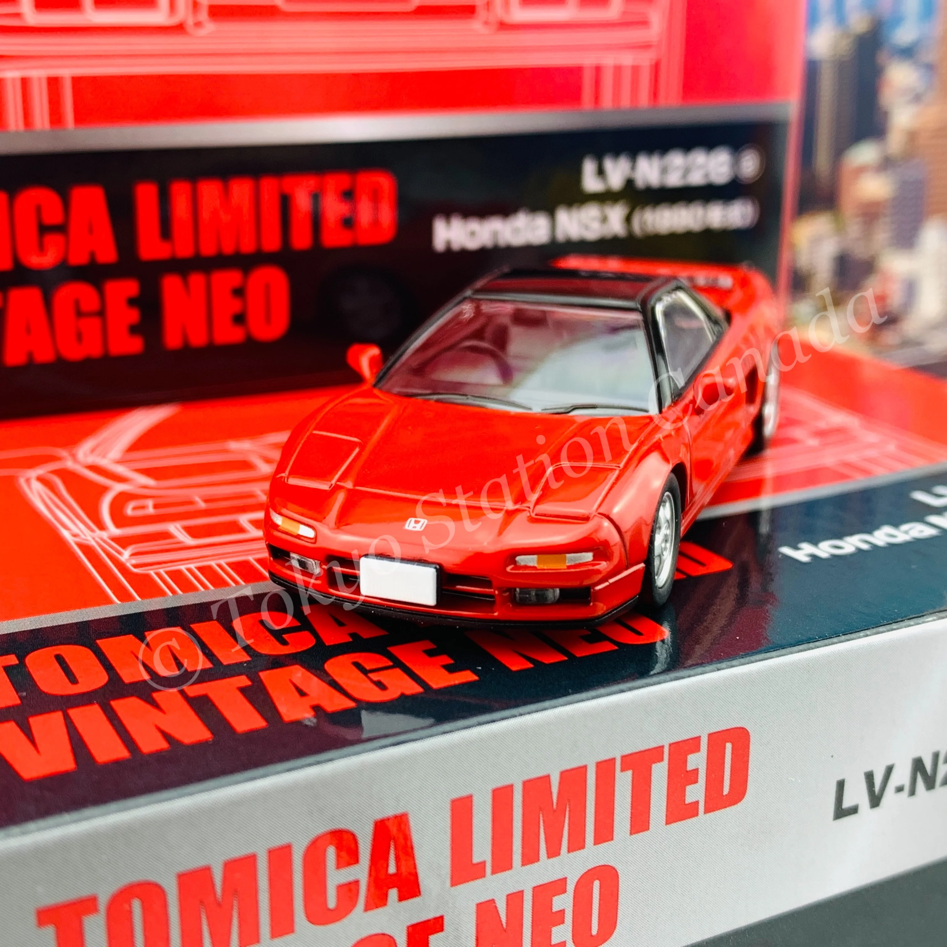 TOMYTEC Tomica Limited Vintage Neo 1/64 Honda NSX RED LV-N226a - Image 3