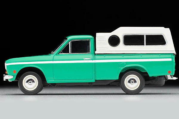TOMYTEC TLV 1/64 Datsun Truck (North American Spec) Green LV-194b - Image 7