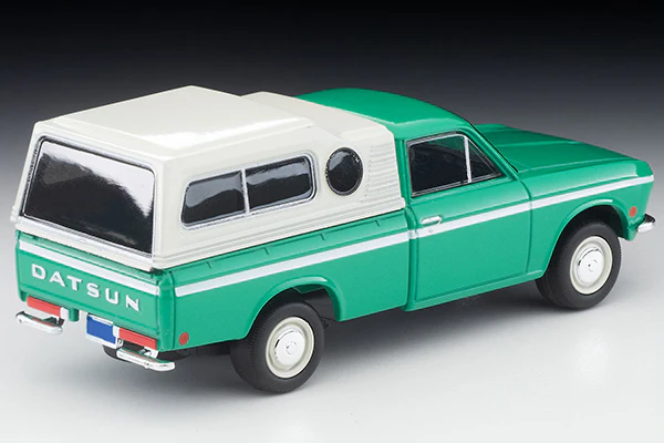 TOMYTEC TLV 1/64 Datsun Truck (North American Spec) Green LV-194b - Image 8