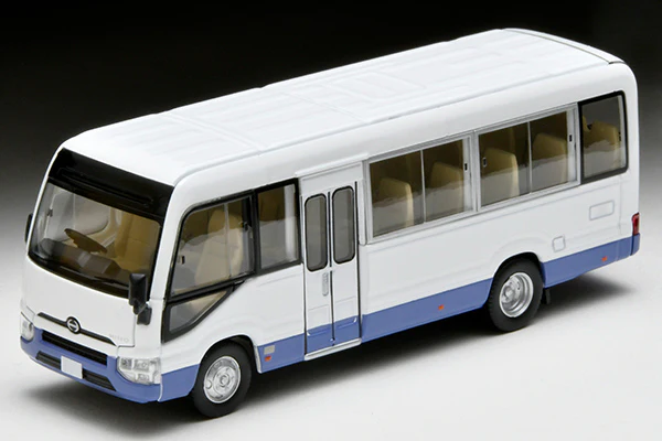 TOMYTEC TLVN 1/64 Hino Liesse II LX (white/purple) LV-N326a - Image 5