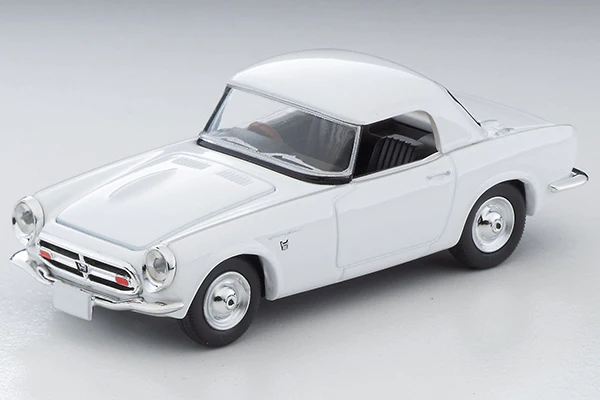 TOMYTEC TLV 1/64 Honda S800 Closed Top (White) LV-200c - Image 2